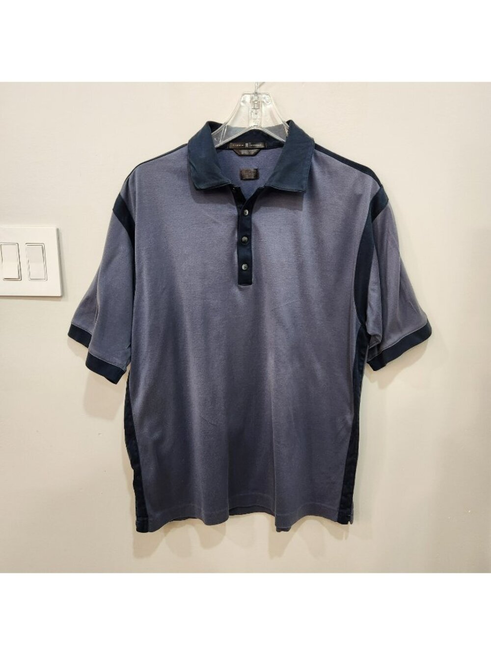 Vintage Tiger Woods Polo Nike Golf Men’s M 80/2 Double Mercerized Cotton Y2k